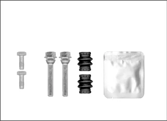 Führungshülsensatz, Bremssattel Vorderachse MAPCO 146034