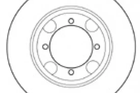 Bremsscheibe Vorderachse MAPCO 15506 Bild Bremsscheibe Vorderachse MAPCO 15506