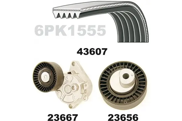 Keilrippenriemensatz MAPCO 23610