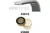 Keilrippenriemensatz MAPCO 23612