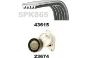 Keilrippenriemensatz MAPCO 23615