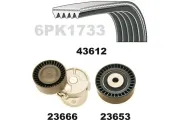Keilrippenriemensatz MAPCO 23616