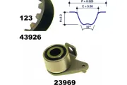 Zahnriemensatz MAPCO 23926