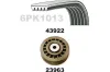 Keilrippenriemensatz MAPCO 23937