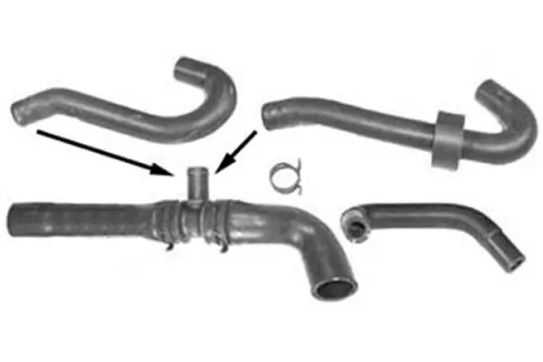 Schlauch, Wärmetauscher (Heizung) MAPCO 39722