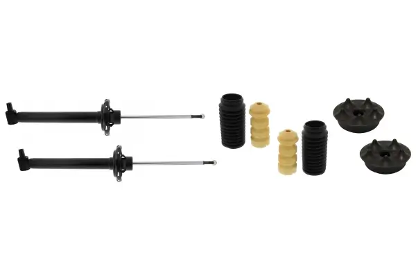 Montagesatz, Stoßdämpfer Hinterachse MAPCO 40906