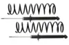 Montagesatz, Stoßdämpfer Hinterachse MAPCO 40912