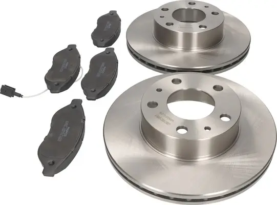 Bremsensatz, Scheibenbremse Vorderachse MAPCO 47037 Bild Bremsensatz, Scheibenbremse Vorderachse MAPCO 47037