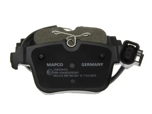 Bremsensatz, Scheibenbremse Hinterachse MAPCO 47111HPS Bild Bremsensatz, Scheibenbremse Hinterachse MAPCO 47111HPS