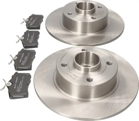 Bremsensatz, Scheibenbremse Hinterachse MAPCO 47141 Bild Bremsensatz, Scheibenbremse Hinterachse MAPCO 47141