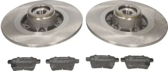 Bremsensatz, Scheibenbremse Hinterachse MAPCO 47145 Bild Bremsensatz, Scheibenbremse Hinterachse MAPCO 47145