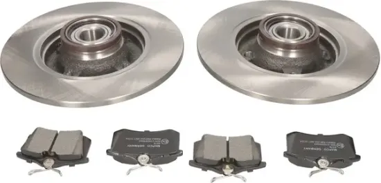 Bremsensatz, Scheibenbremse Hinterachse MAPCO 47361 Bild Bremsensatz, Scheibenbremse Hinterachse MAPCO 47361