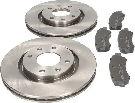 Bremsensatz, Scheibenbremse Vorderachse MAPCO 47455 Bild Bremsensatz, Scheibenbremse Vorderachse MAPCO 47455