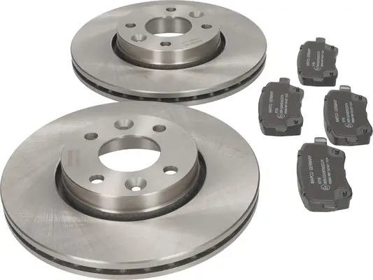 Bremsensatz, Scheibenbremse Vorderachse MAPCO 47507 Bild Bremsensatz, Scheibenbremse Vorderachse MAPCO 47507