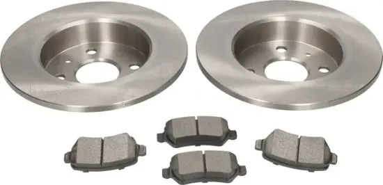 Bremsensatz, Scheibenbremse Hinterachse MAPCO 47691 Bild Bremsensatz, Scheibenbremse Hinterachse MAPCO 47691