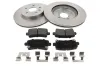 Bremsensatz, Scheibenbremse Hinterachse MAPCO 47700