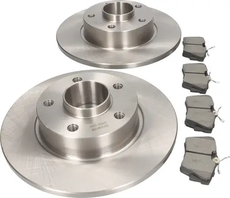 Bremsensatz, Scheibenbremse Hinterachse MAPCO 47761 Bild Bremsensatz, Scheibenbremse Hinterachse MAPCO 47761