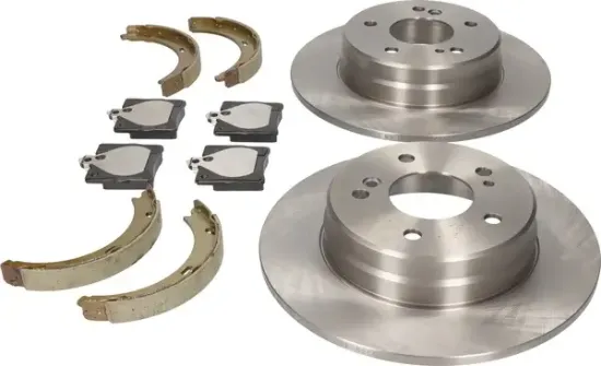 Bremsensatz, Scheibenbremse Hinterachse MAPCO 47806/1 Bild Bremsensatz, Scheibenbremse Hinterachse MAPCO 47806/1