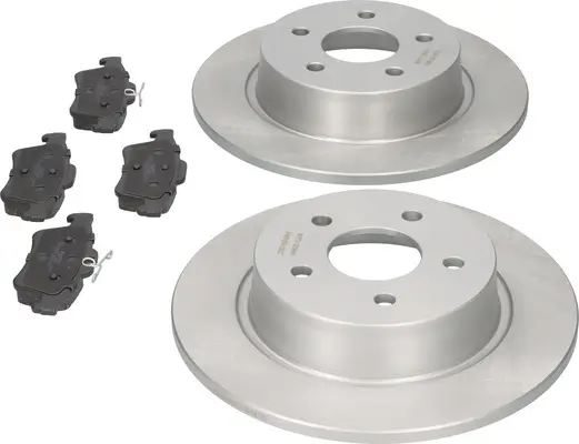 Bremsensatz, Scheibenbremse Hinterachse MAPCO 47822HPS Bild Bremsensatz, Scheibenbremse Hinterachse MAPCO 47822HPS