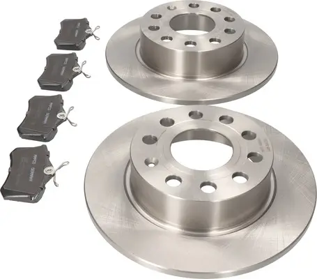 Bremsensatz, Scheibenbremse Hinterachse MAPCO 47831 Bild Bremsensatz, Scheibenbremse Hinterachse MAPCO 47831