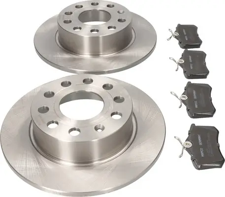 Bremsensatz, Scheibenbremse Hinterachse MAPCO 47831 Bild Bremsensatz, Scheibenbremse Hinterachse MAPCO 47831