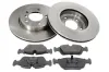 Bremsensatz, Scheibenbremse Vorderachse MAPCO 47872