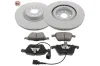 Bremsensatz, Scheibenbremse Vorderachse MAPCO 47898HPS