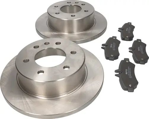 Bremsensatz, Scheibenbremse Hinterachse MAPCO 47918 Bild Bremsensatz, Scheibenbremse Hinterachse MAPCO 47918