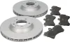 Bremsensatz, Scheibenbremse Vorderachse MAPCO 47980HPS Bild Bremsensatz, Scheibenbremse Vorderachse MAPCO 47980HPS