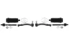 Reparatursatz, Spurstange Vorderachse links Vorderachse rechts MAPCO 53138