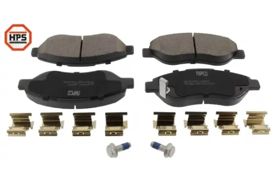 Bremsbelagsatz, Scheibenbremse Hinterachse MAPCO 6018HPS Bild Bremsbelagsatz, Scheibenbremse Hinterachse MAPCO 6018HPS