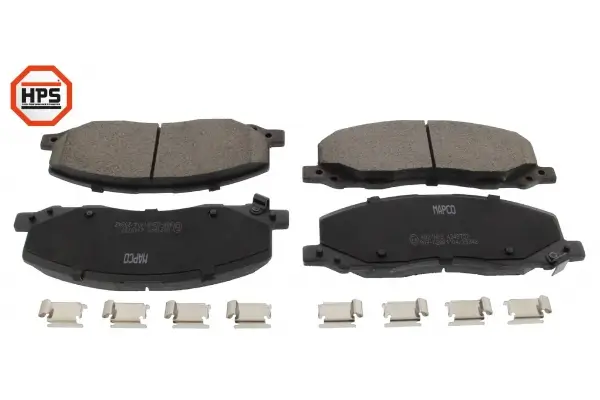 Bremsbelagsatz, Scheibenbremse Vorderachse MAPCO 6021HPS