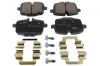 Bremsbelagsatz, Scheibenbremse Hinterachse MAPCO 6033