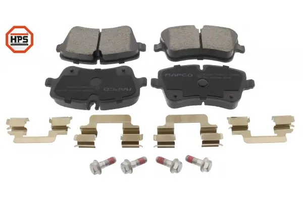 Bremsbelagsatz, Scheibenbremse Vorderachse MAPCO 6034HPS