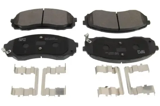 Bremsbelagsatz, Scheibenbremse Vorderachse MAPCO 6057 Bild Bremsbelagsatz, Scheibenbremse Vorderachse MAPCO 6057