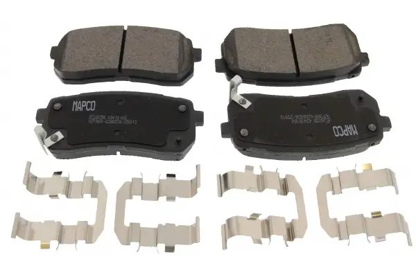 Bremsbelagsatz, Scheibenbremse Hinterachse MAPCO 6058