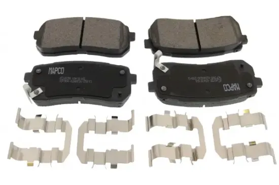 Bremsbelagsatz, Scheibenbremse Hinterachse MAPCO 6058 Bild Bremsbelagsatz, Scheibenbremse Hinterachse MAPCO 6058
