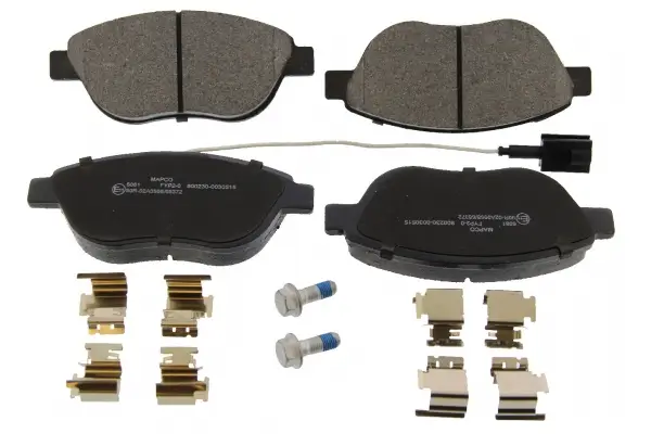 Bremsbelagsatz, Scheibenbremse Vorderachse MAPCO 6081