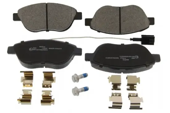 Bremsbelagsatz, Scheibenbremse Vorderachse MAPCO 6081 Bild Bremsbelagsatz, Scheibenbremse Vorderachse MAPCO 6081