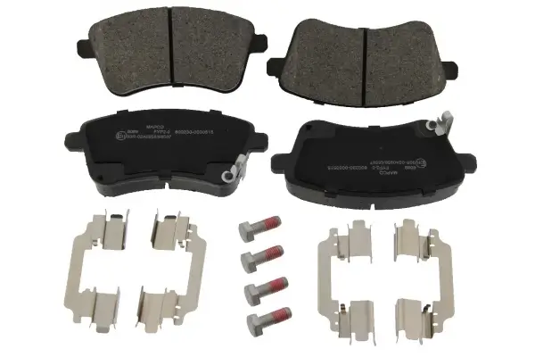 Bremsbelagsatz, Scheibenbremse Vorderachse MAPCO 6089