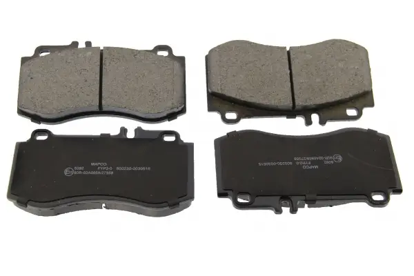 Bremsbelagsatz, Scheibenbremse Vorderachse MAPCO 6092
