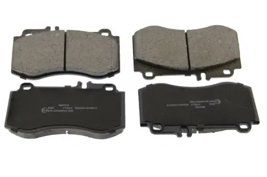 Bremsbelagsatz, Scheibenbremse Vorderachse MAPCO 6092 Bild Bremsbelagsatz, Scheibenbremse Vorderachse MAPCO 6092