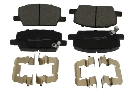 Bremsbelagsatz, Scheibenbremse Vorderachse MAPCO 6100 Bild Bremsbelagsatz, Scheibenbremse Vorderachse MAPCO 6100
