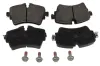 Bremsbelagsatz, Scheibenbremse Vorderachse MAPCO 6114