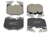 Bremsbelagsatz, Scheibenbremse Vorderachse MAPCO 6124HPS