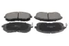 Bremsbelagsatz, Scheibenbremse Vorderachse MAPCO 6170