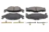 Bremsbelagsatz, Scheibenbremse Vorderachse MAPCO 6210/2