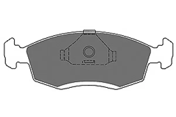 Bremsbelagsatz, Scheibenbremse MAPCO 6225/1