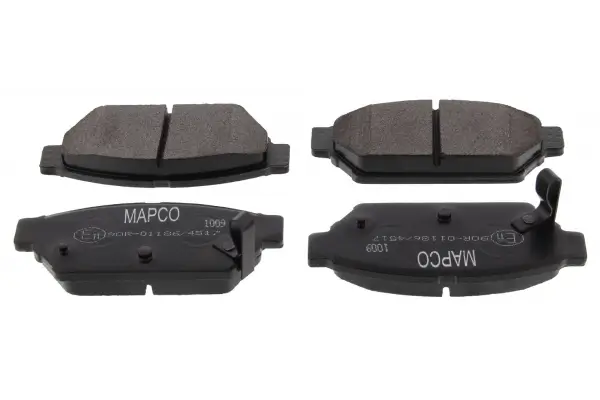 Bremsbelagsatz, Scheibenbremse Hinterachse MAPCO 6229