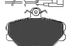Bremsbelagsatz, Scheibenbremse Vorderachse MAPCO 6292